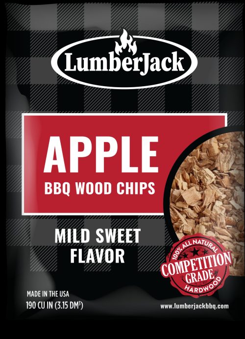 Apple Wood Chips for Bbq – Premium Quality Smoking Wood Chips for a Unique, Outstanding Flavor.