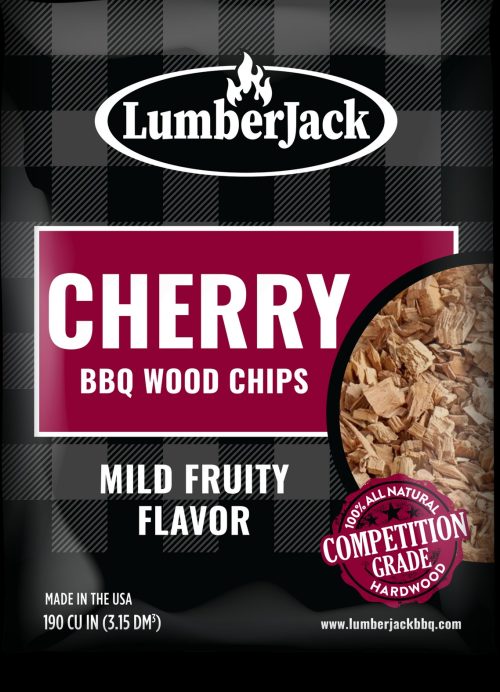 Cherry Wood Chips for BBQ – Premium Quality Smoking Wood Chips for a Unique, Outstanding Flavor.
