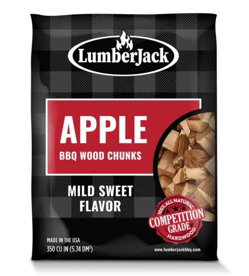 Apple Wood Chunks for Bbq – Premium Quality Smoking Wood Chunks for a Unique, Outstanding Flavor