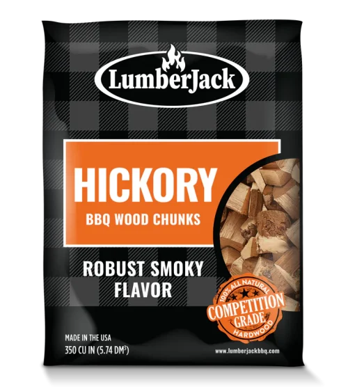 Hickory Wood Chunks for Bbq – Premium Quality Smoking Wood Chunks for a Unique, Outstanding Flavor