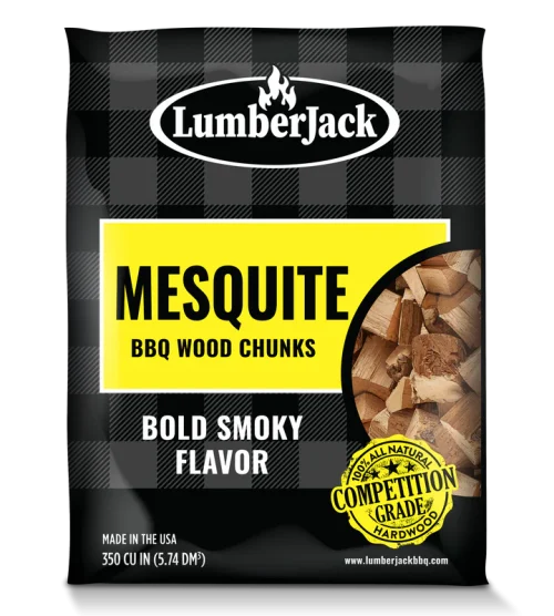 Mesquite Wood Chunks for Bbq – Premium Quality Smoking Wood Chunks for a Unique, Outstanding Flavor